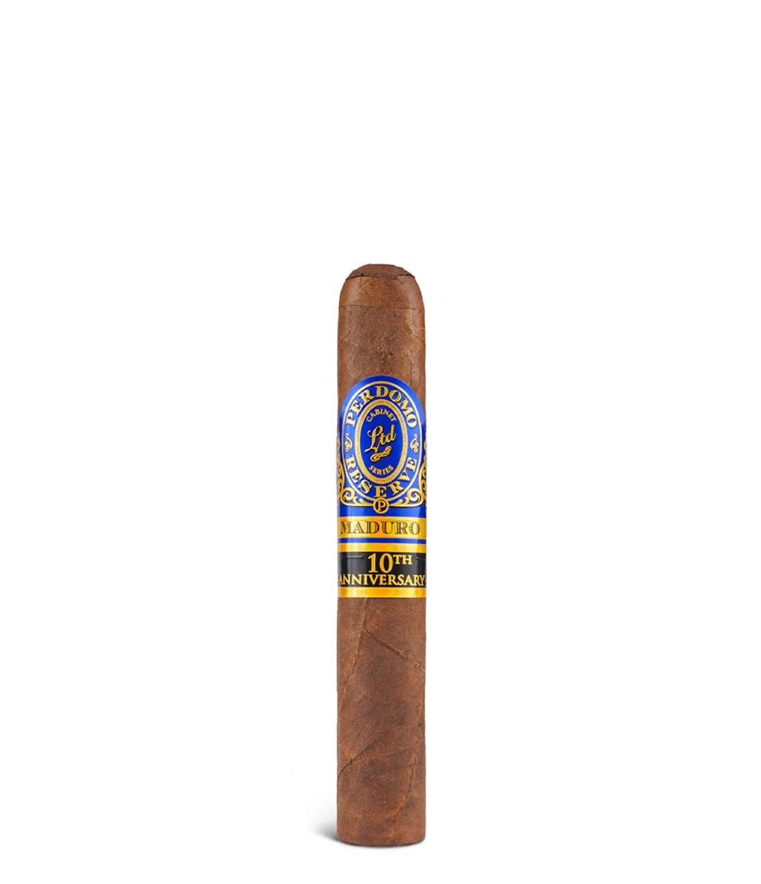 Perdomo Reserve 10th Anniversary Maduro Super Toro Box of 25 from AuCigars, premium Cuban cigar.