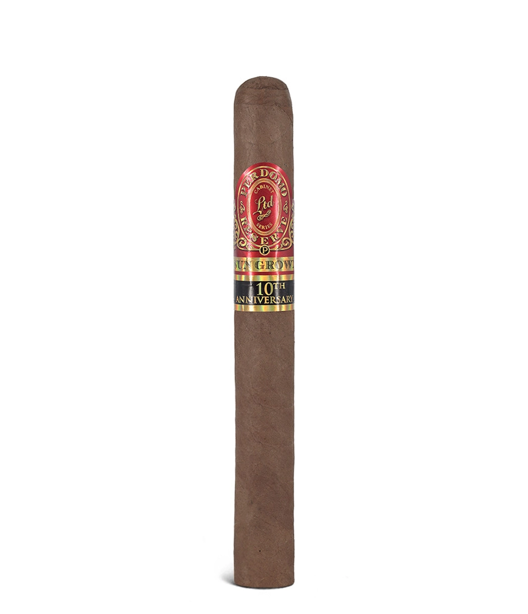 Perdomo Reserve 10Th Anniversary Sun Grown Churchill Box of 25 from AuCigars, premium Cuban cigar.