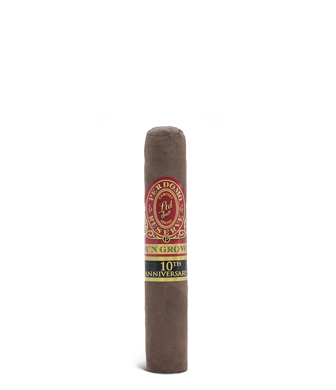 Perdomo Reserve 10Th Anniversary Sun Grown Robusto Box of 25 from AuCigars, premium Cuban cigar.
