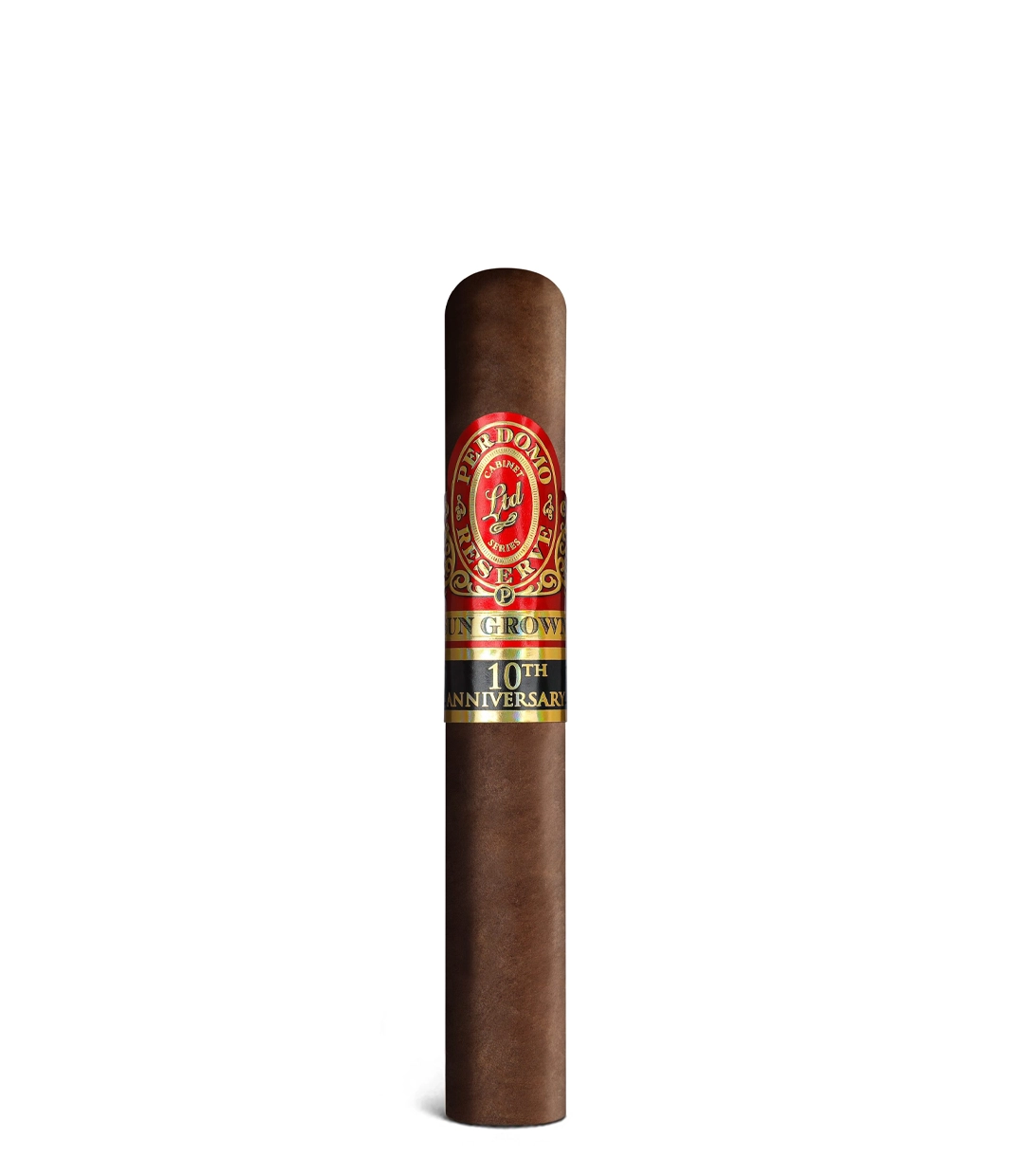 Perdomo Reserve 10Th Anniversary Sun Grown Super Toro Box of 25 from AuCigars, premium Cuban cigar.