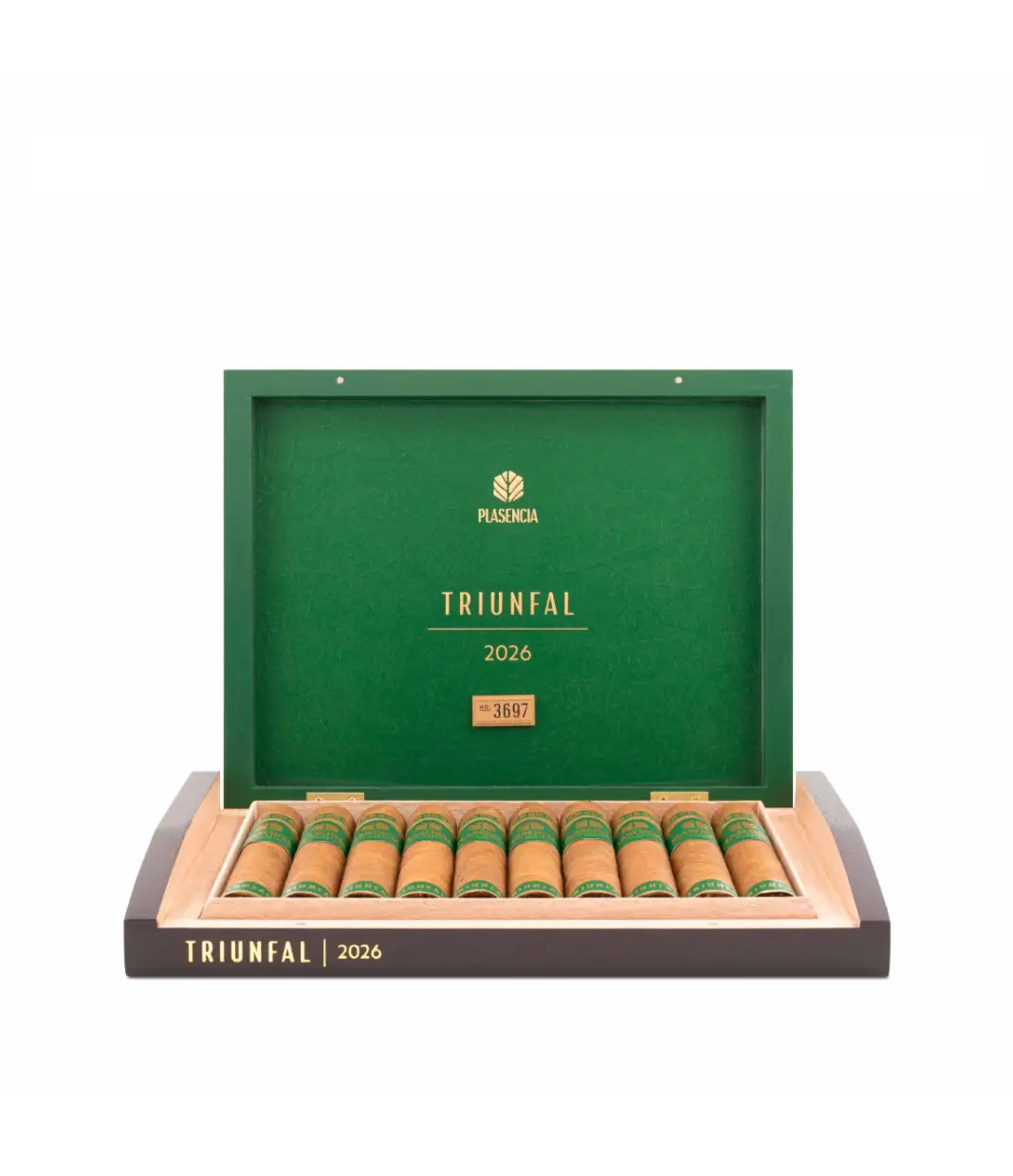 Plasencia Triunfal Gran Toro 2026 Limited Edition Cigar Box View 3 from AuCigars, premium Cuban cigar