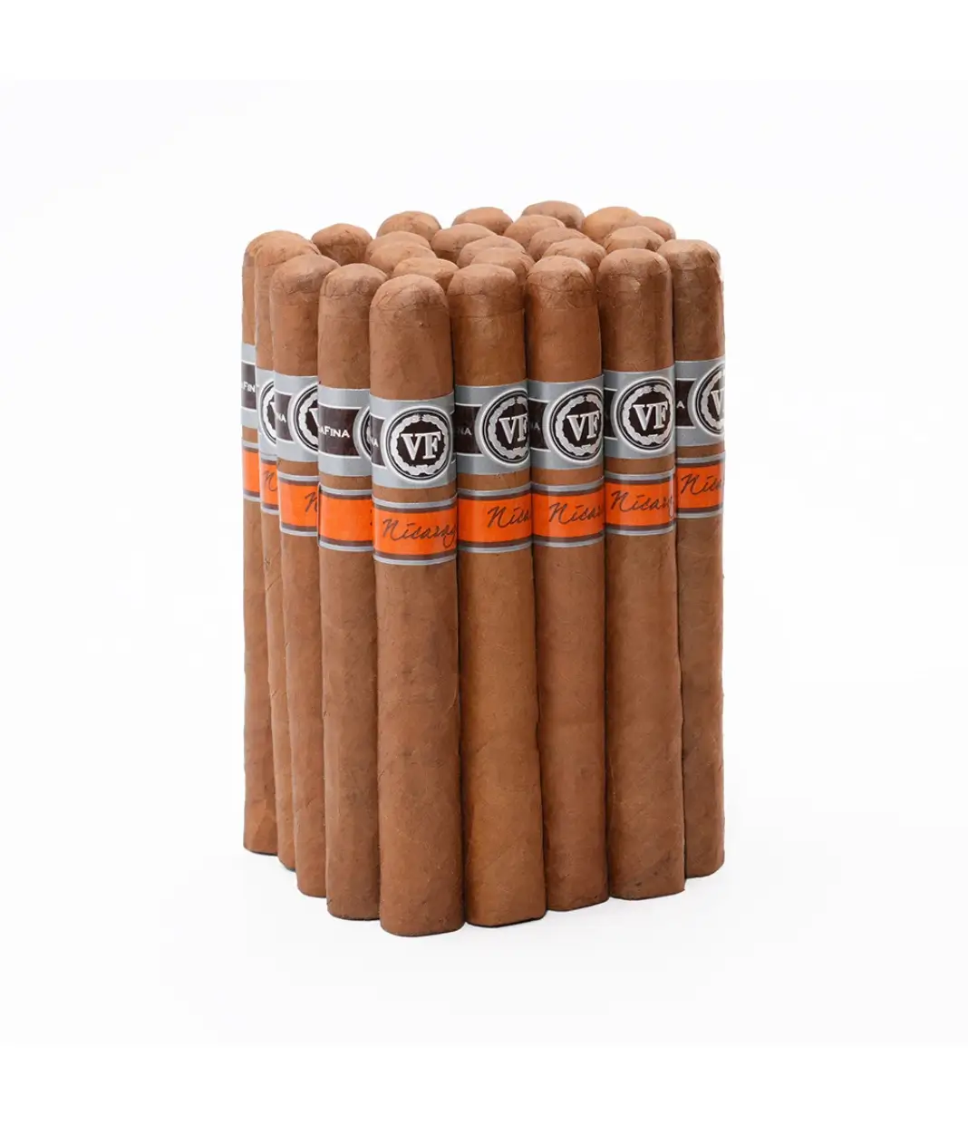 Vegafina Nicaragua Corona Cigar Box of 25 close-up from AuCigars, premium Cuban cigar