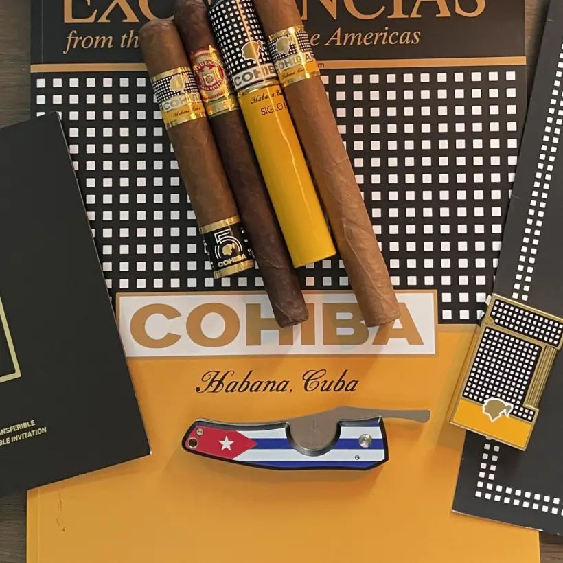 Cohiba premium cigars
