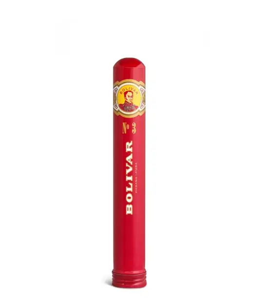 Bolivar Tubos No.3 Box of 25 from AuCigars, premium Cuban cigar.