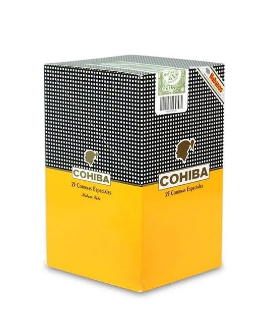 Cohiba Coronas Especiales C/P Box of 50 from AuCigars, premium Cuban cigar.