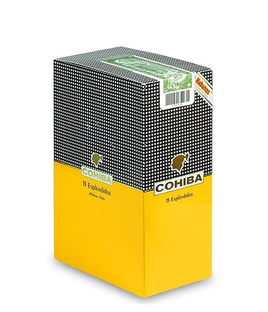 Cohiba Esplendidos C/P Box of 5 X 3 from AuCigars, premium Cuban cigar.