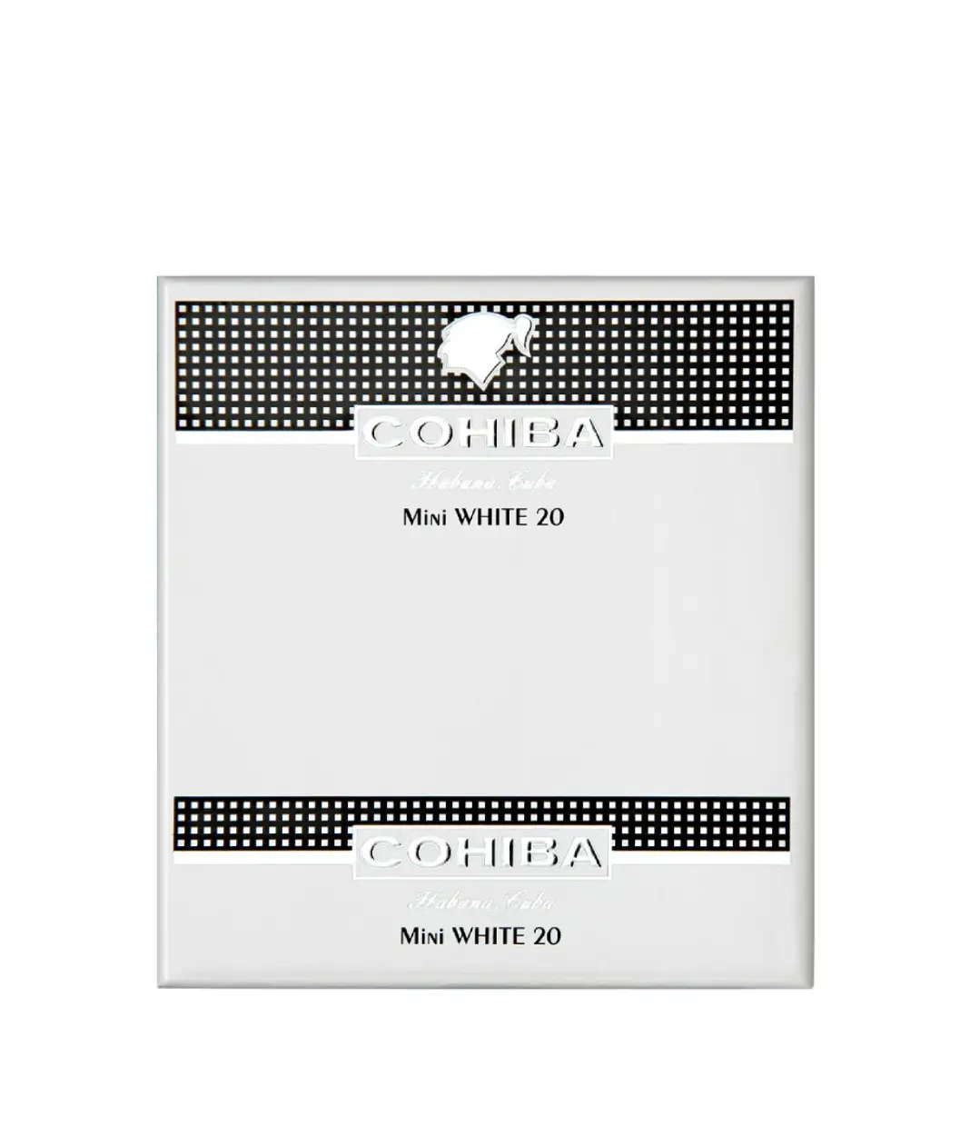 Cohiba Mini White Box of 20 X 5 from AuCigars, premium Cuban cigar.