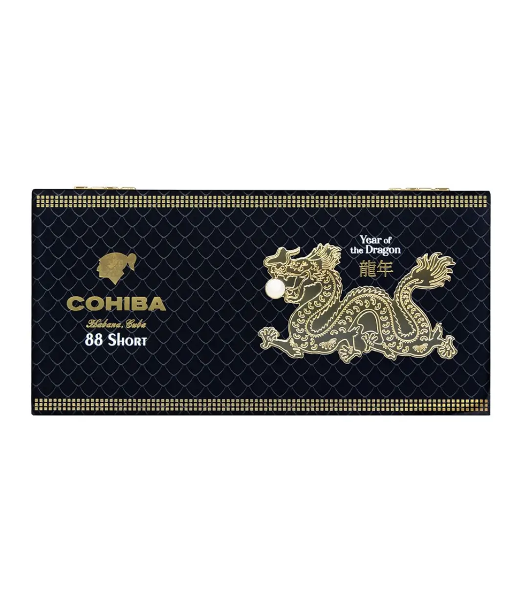 Cohiba Short Year Of The Dragon 2024 Gold Edition Box of 88 from AuCigars, premium Cuban cigar.
