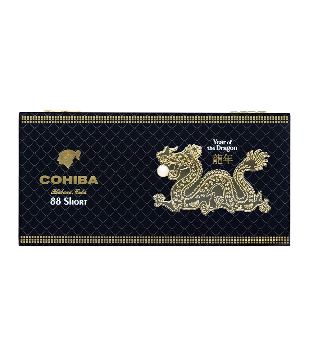 Cohiba Short Year Of The Dragon 2024 Gold Edition Box of 88 from AuCigars, premium Cuban cigar.