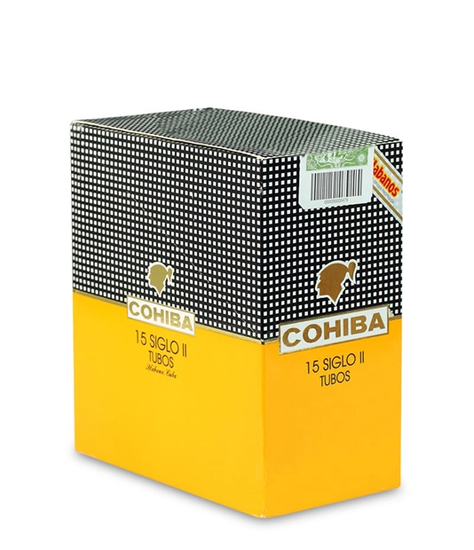 Cohiba Siglo II A/T Box of 15 from AuCigars, premium Cuban cigar.