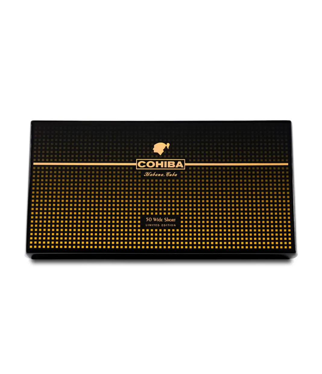 Cohiba Wide Short Humidor 2024 Limited Edition Special Number 01888 Box of Box of 50 from AuCigars, premium Cuban cigar.