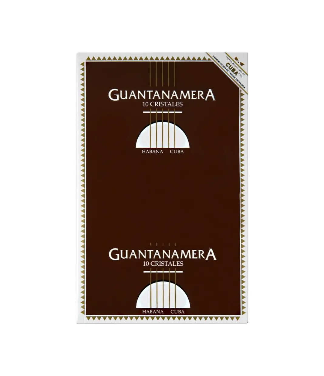 Guantanamera Cristales Box of Box of 10 X 5 from AuCigars, premium Cuban cigar.