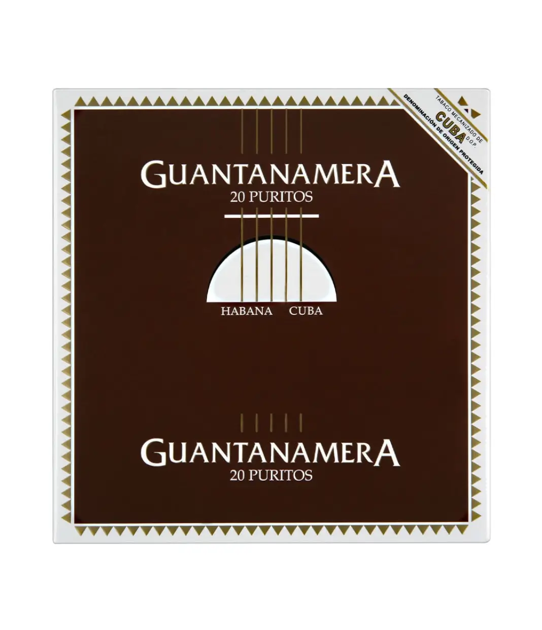 Guantanamera Puritos Box of 100 from AuCigars, premium Cuban cigar.