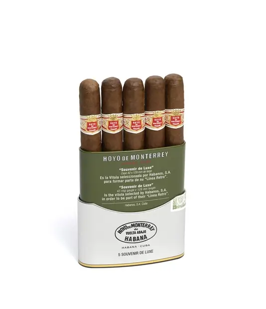Hoyo De Monterrey Souvenir De Luxe Box of 50 from AuCigars, premium Cuban cigar.