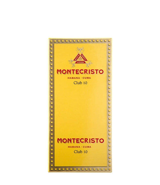 Montecristo Club Box of 10 X 10 from AuCigars, premium Cuban cigar.