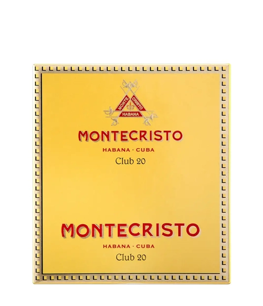 Montecristo Club Box of 20 X 5 from AuCigars, premium Cuban cigar.