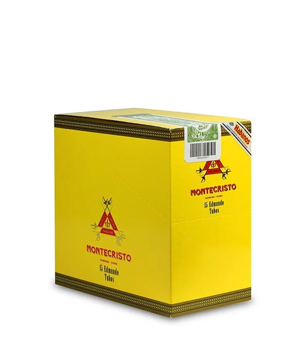 Montecristo Edmundo A/T Box of 5 X 3 from AuCigars, premium Cuban cigar.