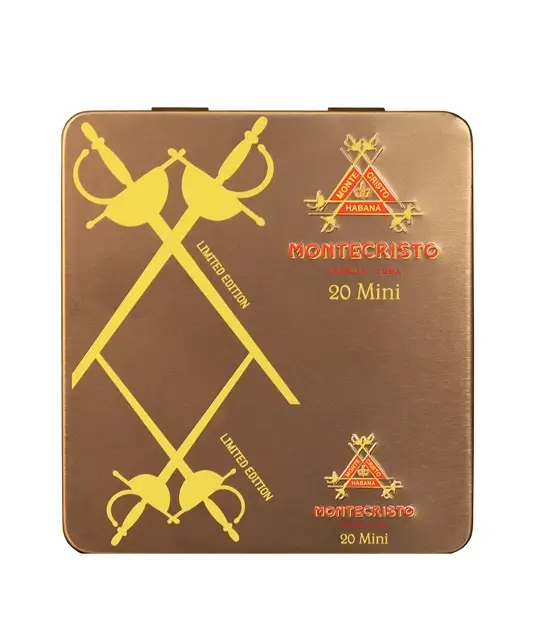 Montecristo Mini 2022 Edition Box of 10 X 10 from AuCigars, premium Cuban cigar.