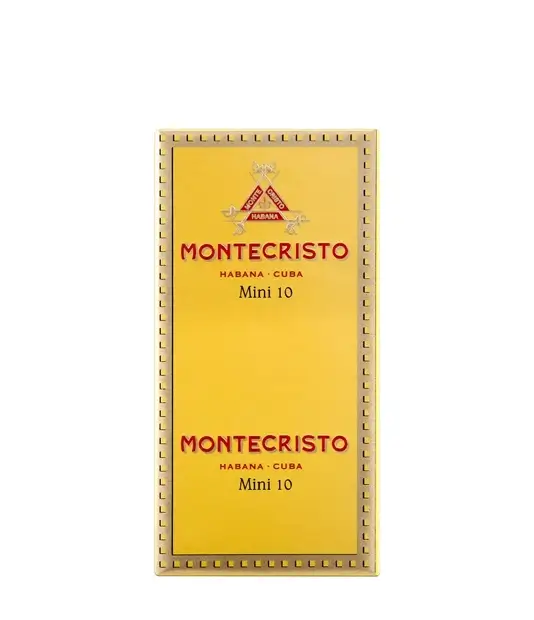 Montecristo Mini Box of 10 X 10 from AuCigars, premium Cuban cigar.
