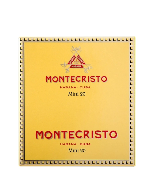 Montecristo Mini Box of 20 X 5 from AuCigars, premium Cuban cigar.