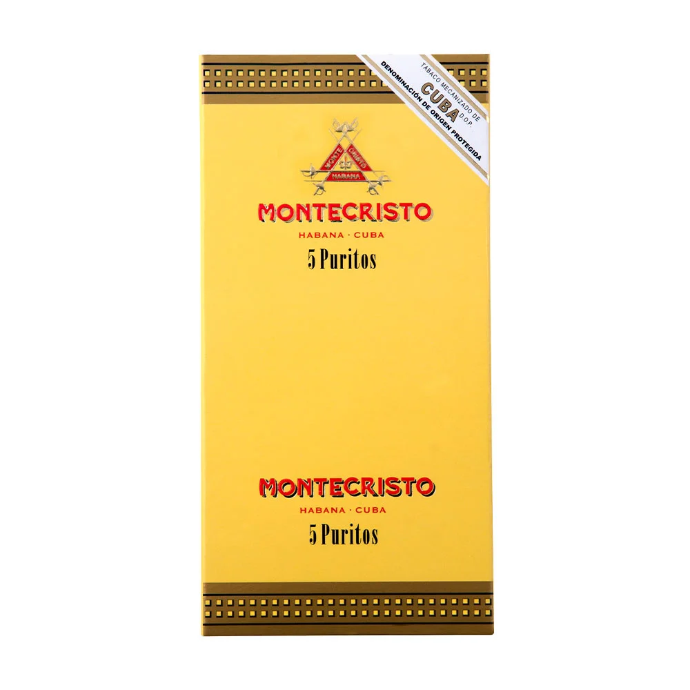 Montecristo Puritos Box of 1 from AuCigars, premium Cuban cigar.