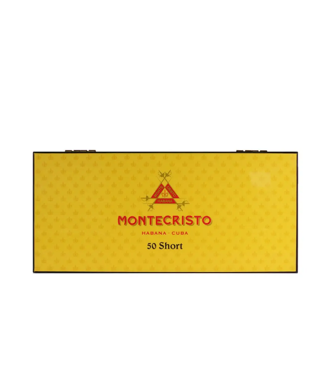 Montecristo Short Humidor Box of Box of 50 from AuCigars, premium Cuban cigar.