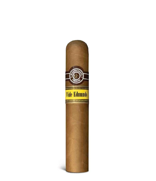 Montecristo Wide Edmundo Box of 10 from AuCigars, premium Cuban cigar.