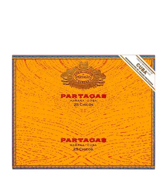 Partagas Chicos Box of 100 from AuCigars, premium Cuban cigar.