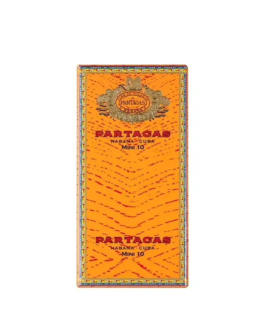 Partagas Mini Box of 10 X 10 from AuCigars, premium Cuban cigar.