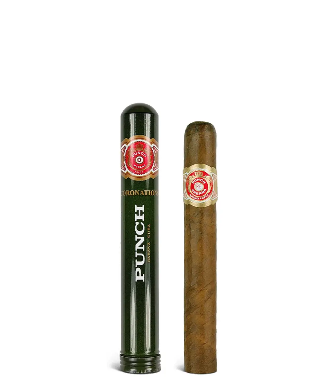 Punch Tubos Box of 10 from AuCigars, premium Cuban cigar.