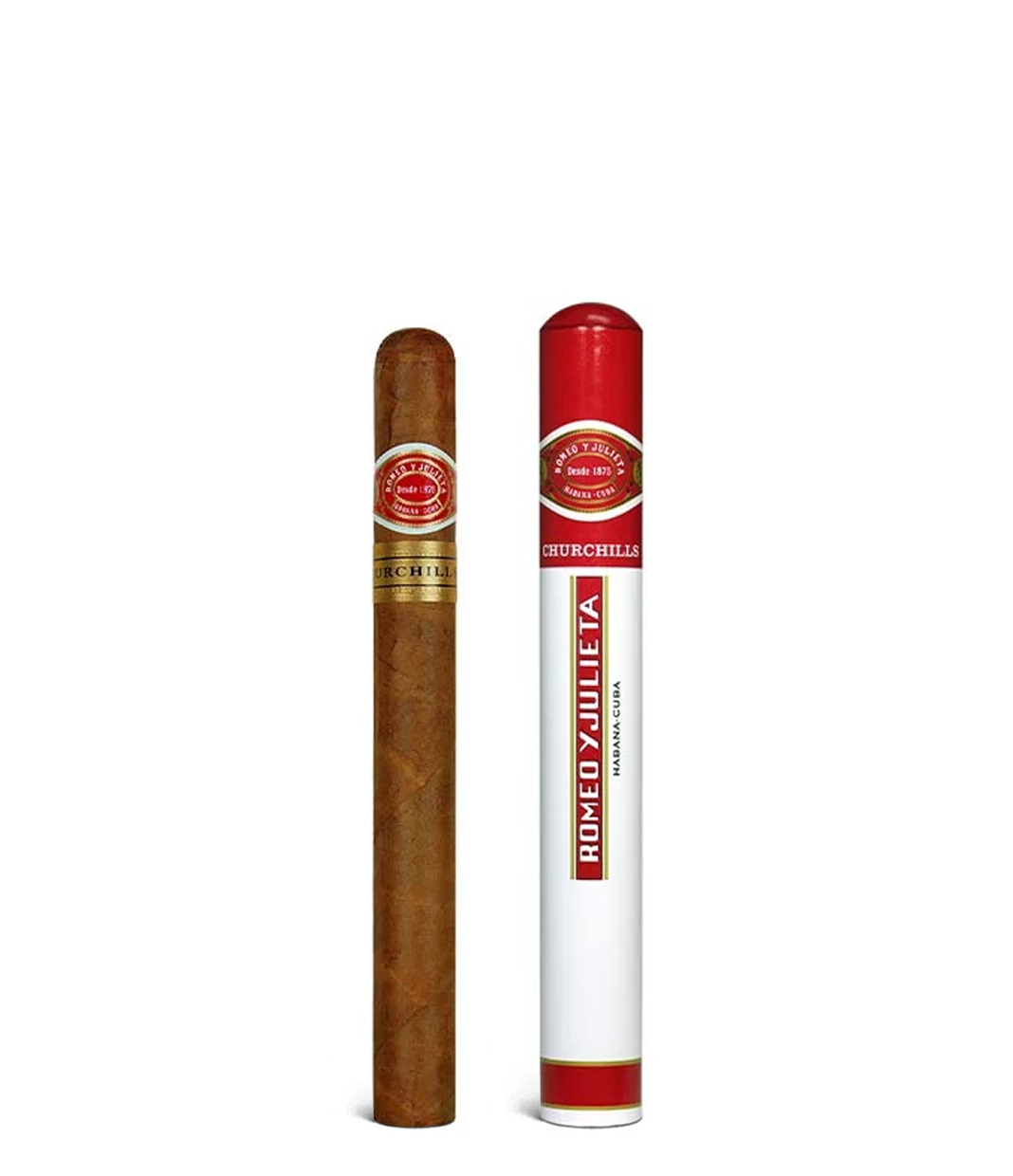 Romeo Y Julieta Churchills AT Box of 5 X 3 from AuCigars, premium Cuban cigar.