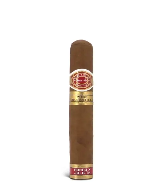 Romeo y Julieta Wide Churchills Humidor Box of 20 from AuCigars, premium Cuban cigar.