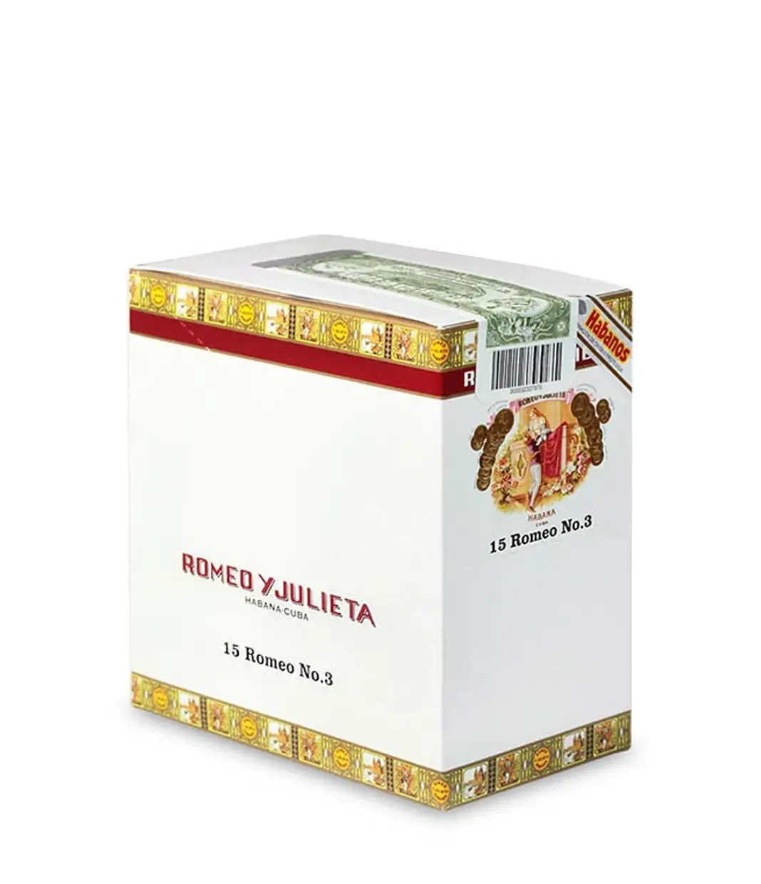 Romeo Y Julieta Romeo No.3 Box of 5 X 3 from AuCigars, premium Cuban cigar.