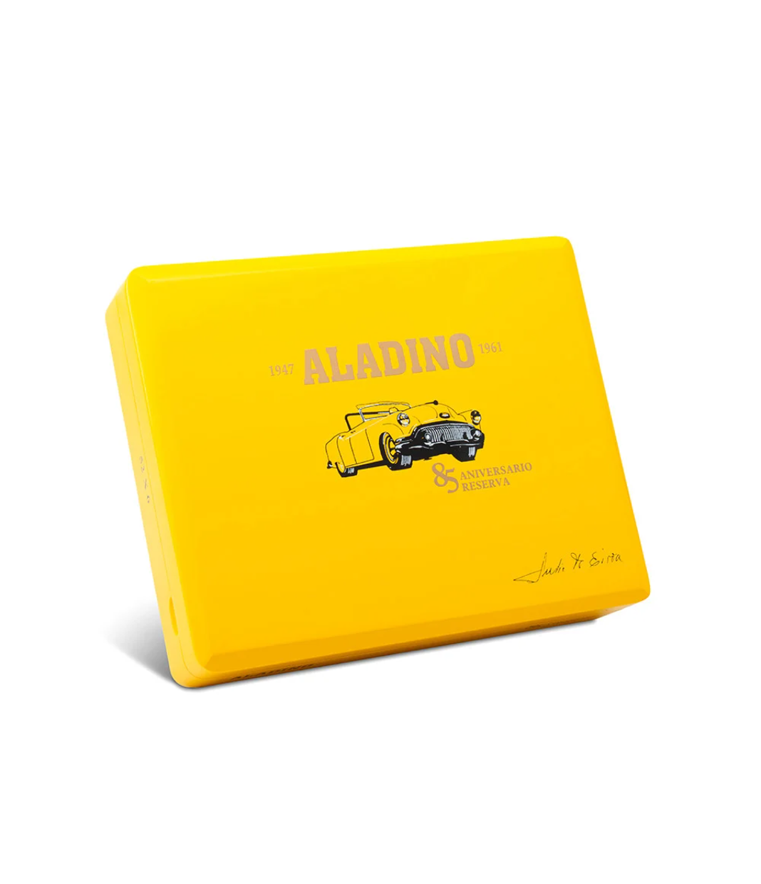 Aladino 85 Aniversario Reserva Toro Cigar Box View 2 from AuCigars, premium Cuban cigar