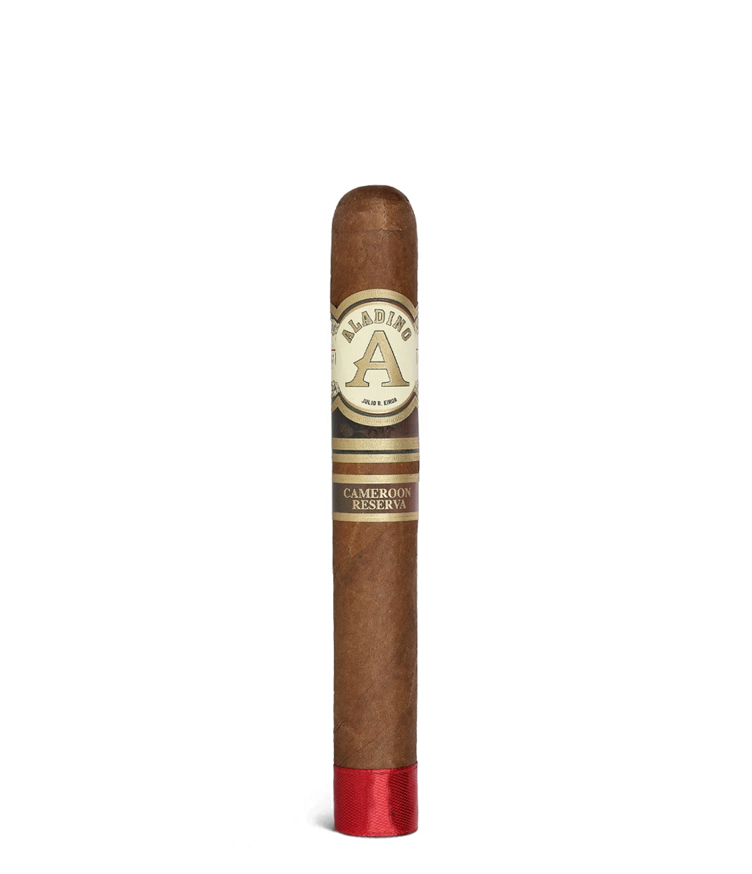 Aladino Cameroon Reserva Toro Cigar close-up from AuCigars, premium Cuban cigar