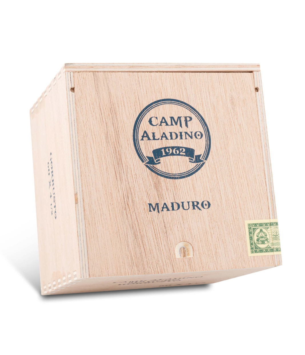 Aladino Camp Aladino Maduro Gorbusto Cigar Box View 3 from AuCigars, premium Cuban cigar
