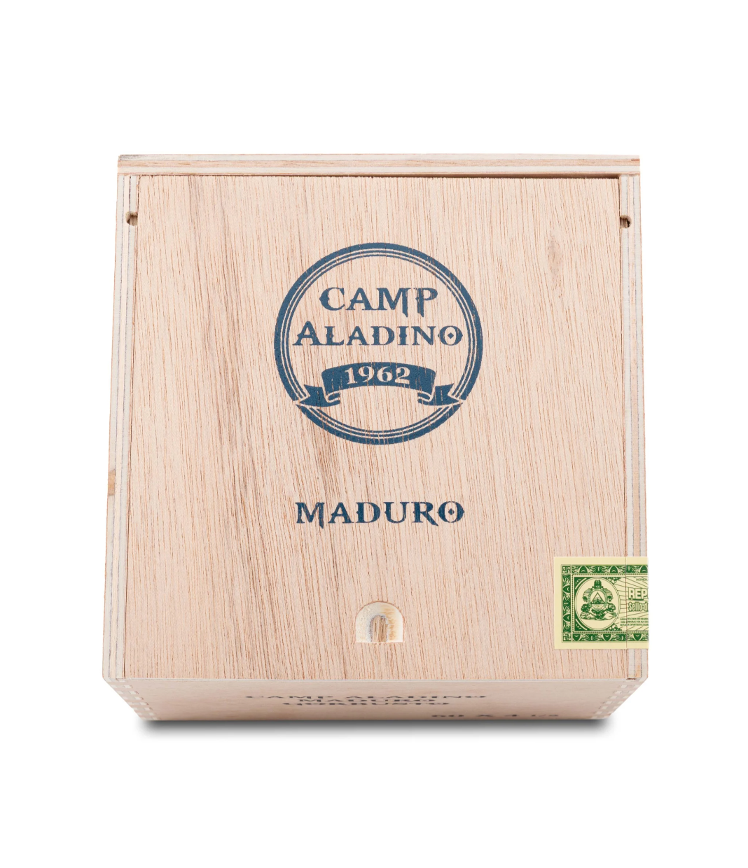 Aladino Camp Aladino Maduro Gorbusto Cigar Box View 4 from AuCigars, premium Cuban cigar