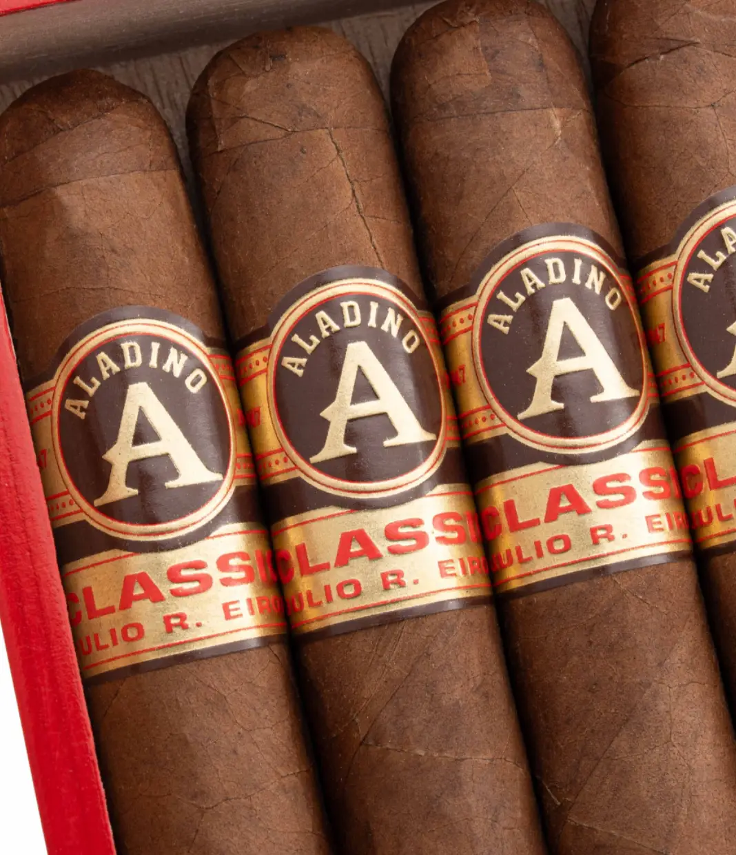 Aladino Classic Corona Cigar Box View 2 from AuCigars, premium Cuban cigar