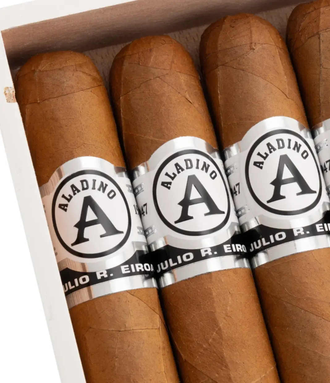 Aladino Connecticut Toro (10s) Cigar Box View 2 from AuCigars, premium Cuban cigar