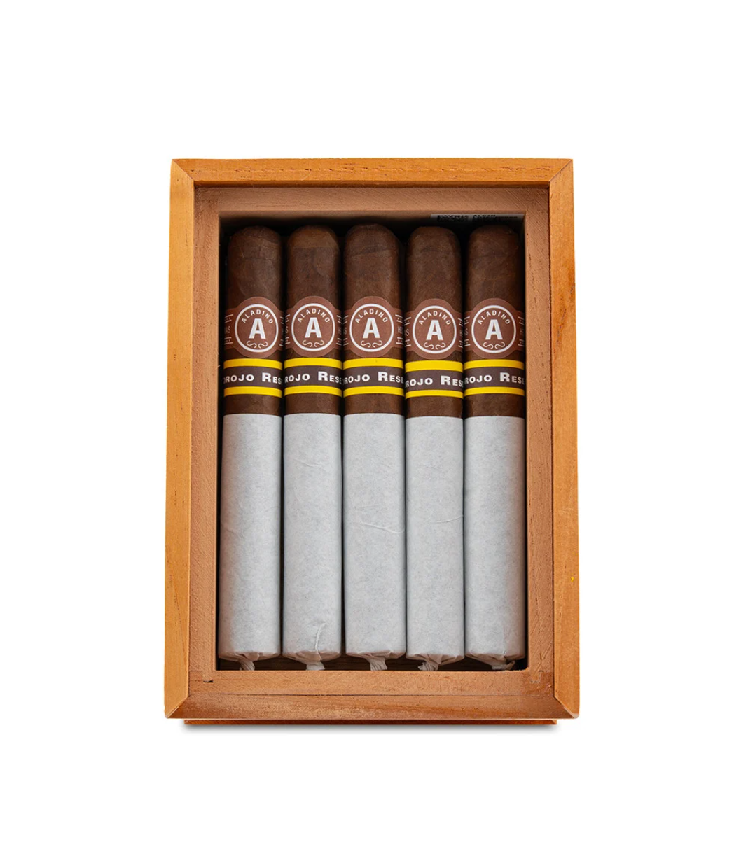 Aladino Corojo Reserva No 4 Corona Le Cigar Box View 2 from AuCigars, premium Cuban cigar