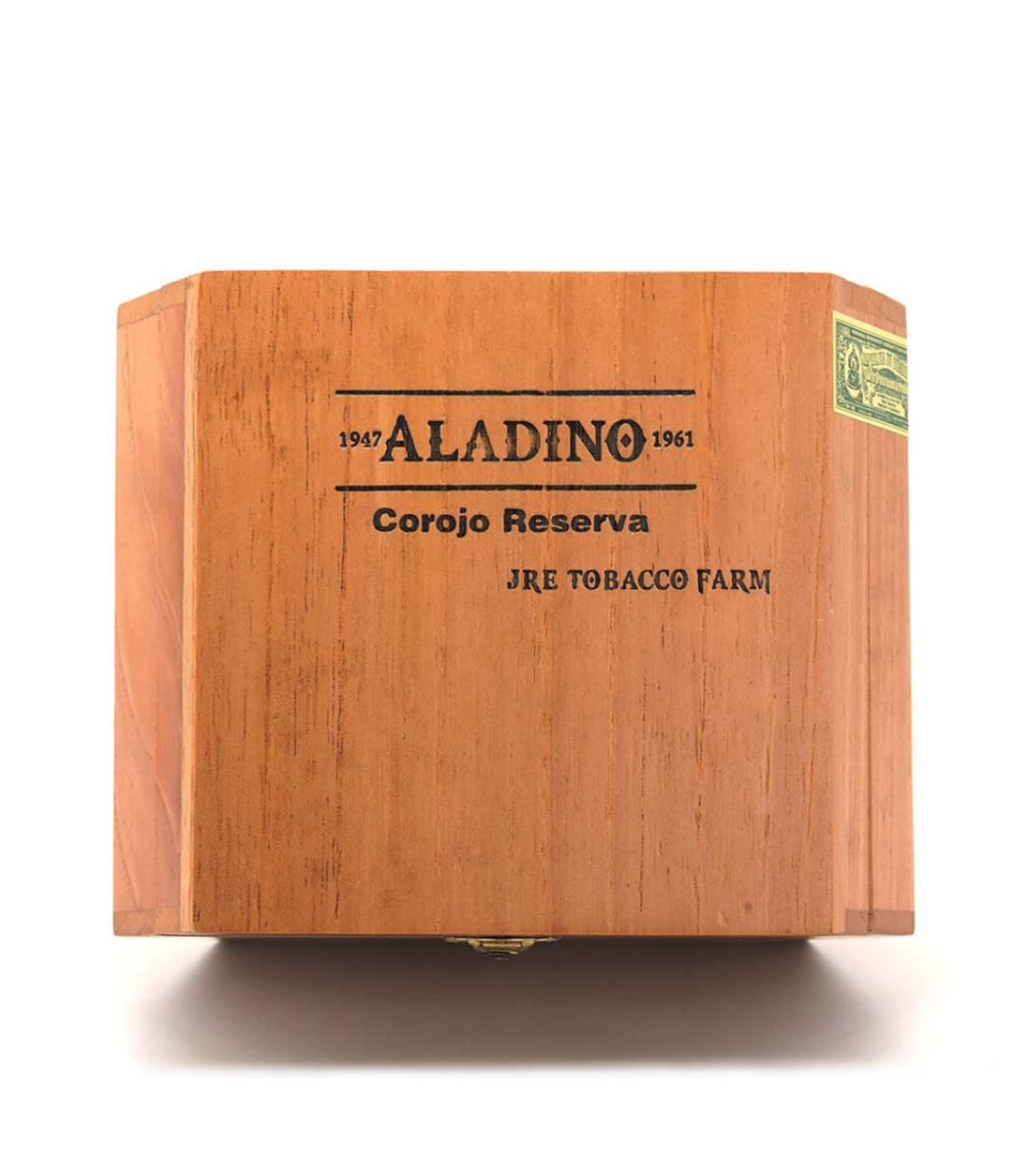 Aladino Corojo Reserva Robusto Cigar Box View 4 from AuCigars, premium Cuban cigar