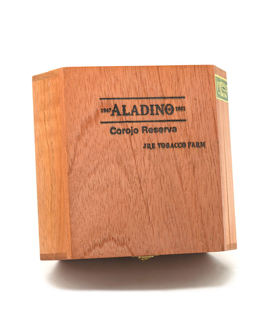 Aladino Corojo Reserva Toro Cigar Box View 2 from AuCigars, premium Cuban cigar