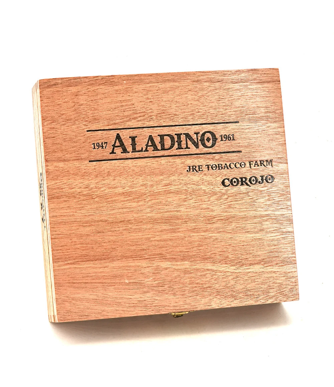 Aladino Corojo Churchill Cigar Box View 2 from AuCigars, premium Cuban cigar