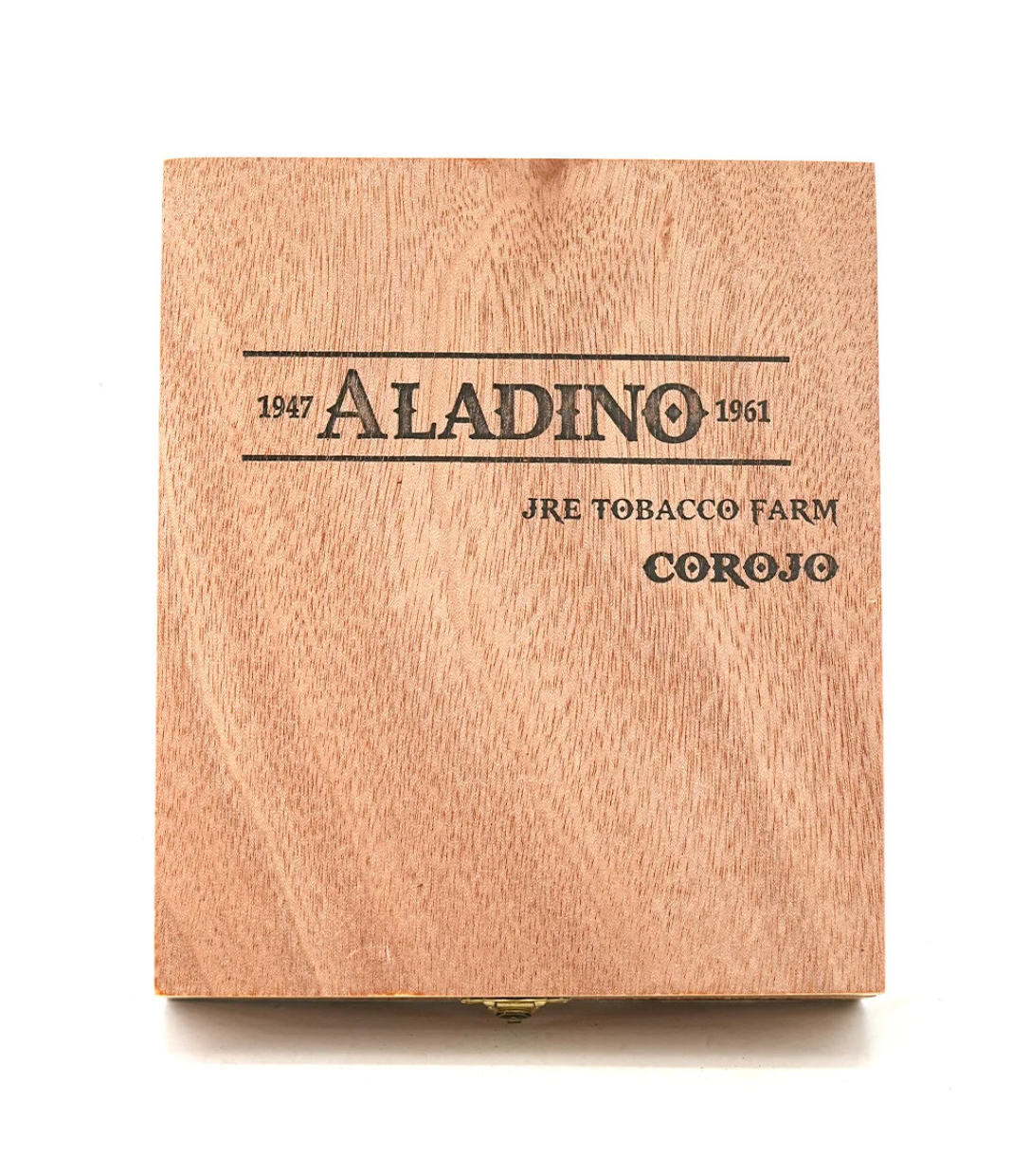 Aladino Corojo Elegante Cigar Box View 4 from AuCigars, premium Cuban cigar