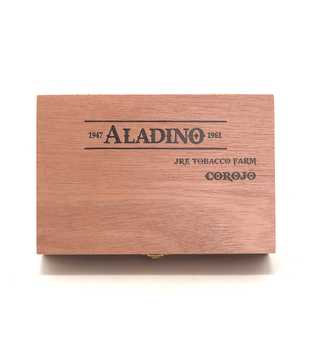 Aladino Corojo Robusto Cigar Box View 4 from AuCigars, premium Cuban cigar