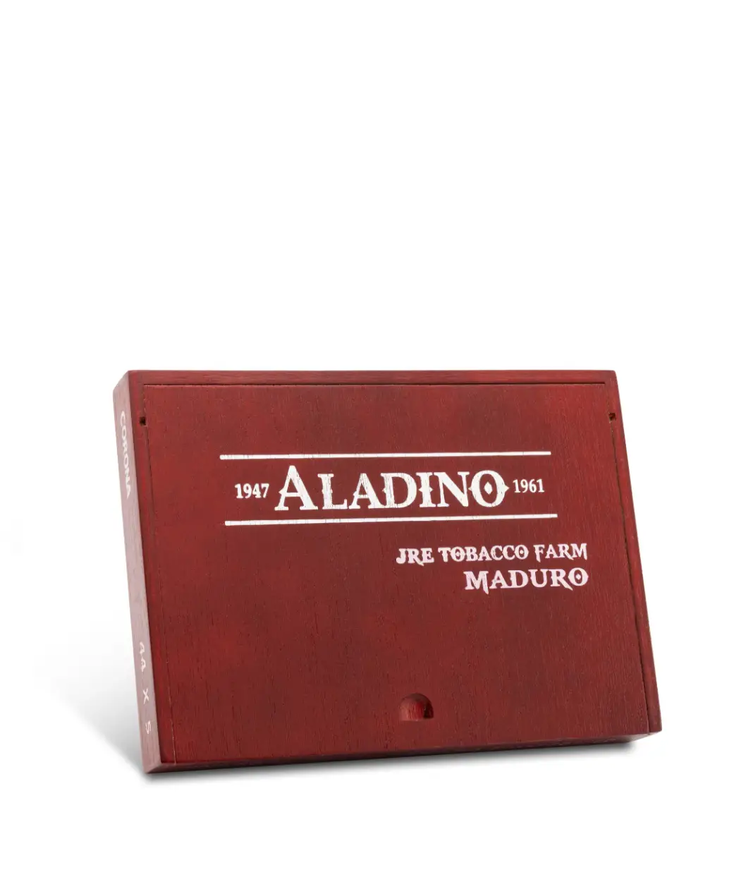 Aladino Maduro Corona Cigar Box View 5 from AuCigars, premium Cuban cigar