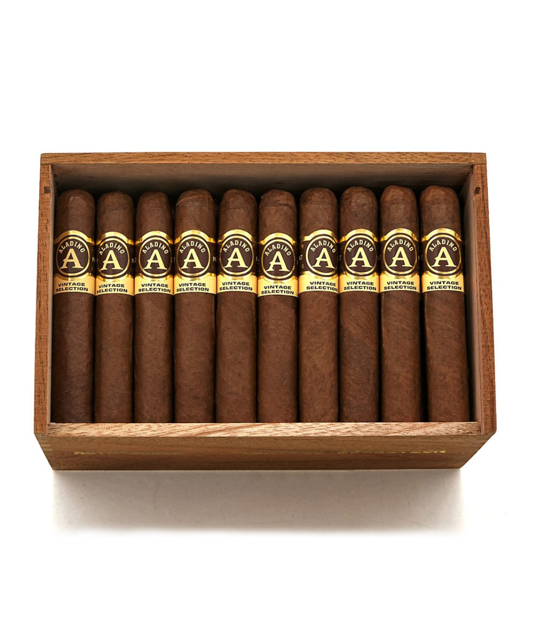 Aladino Vintage Selection Rothschild Cigar Box View 3 from AuCigars, premium Cuban cigar
