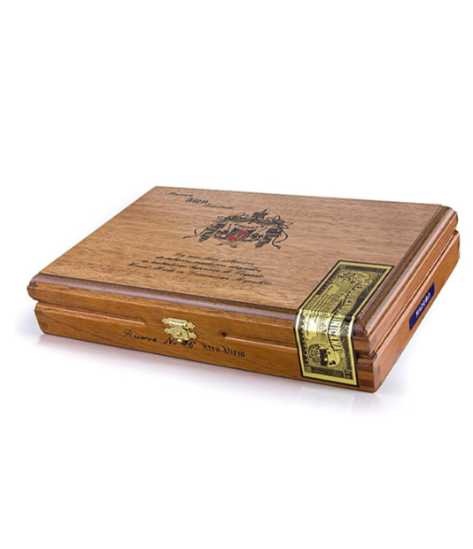 Arturo Fuente Anejo No.46 Corona Gorda Cigar Box View 2 from AuCigars, premium Cuban cigar