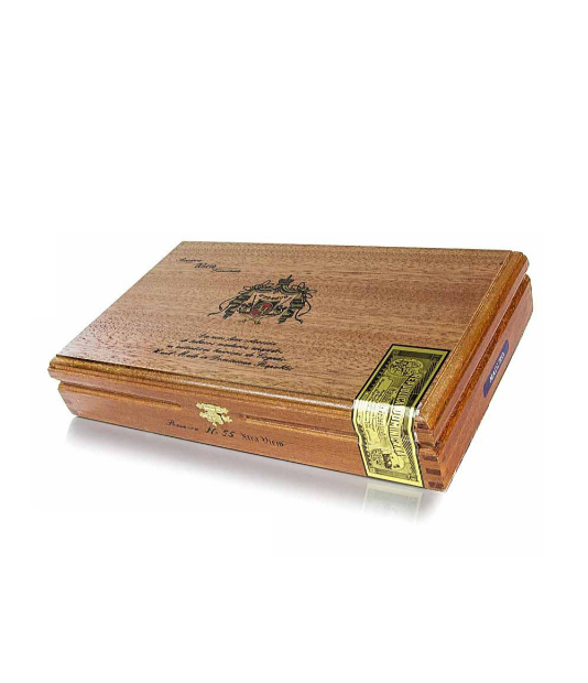Arturo Fuente Anejo No.55 Pyramid Cigar Box View 2 from AuCigars, premium Cuban cigar