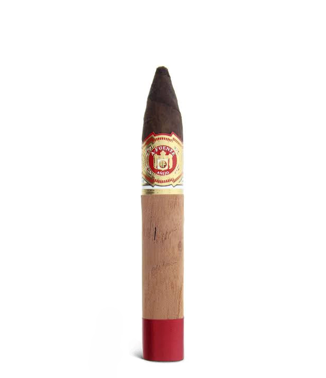 Arturo Fuente Anejo No.55 Pyramid Cigar close-up from AuCigars, premium Cuban cigar